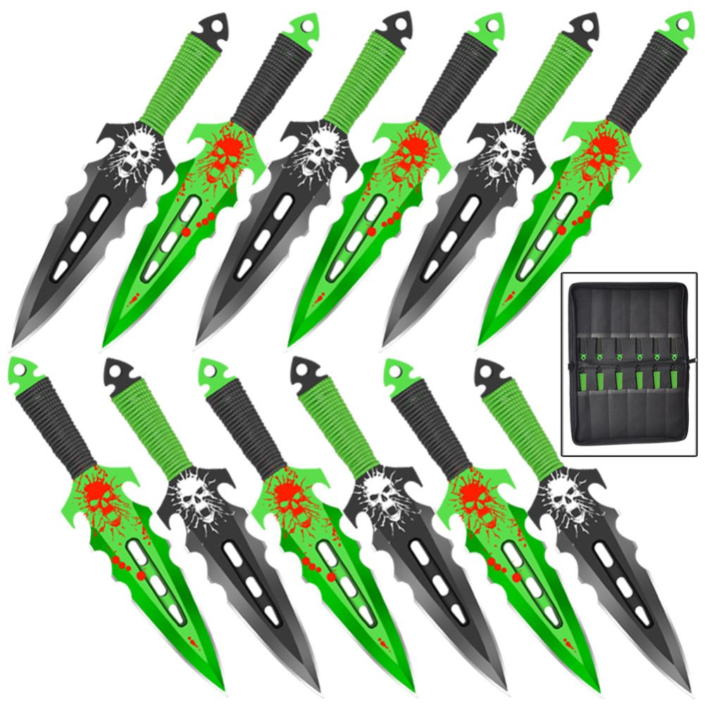 Brutal Necromancer Throwing Knife Set