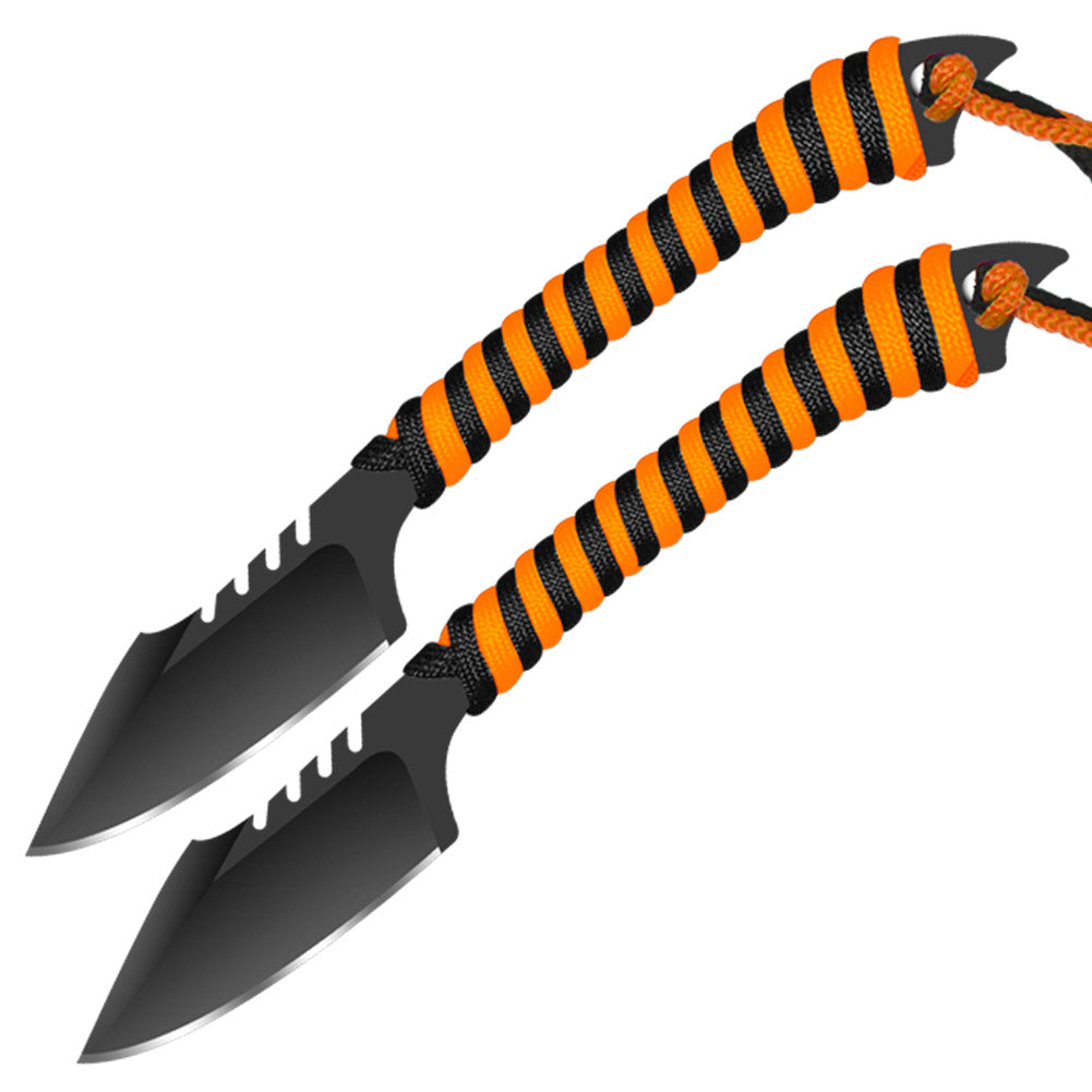 Tiger on the Prowl Hunting & Throwing Knife Set