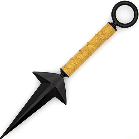 Ninja Yondaime Tri-Point Cast Metal Anime Replica Kunai Throwing Knife