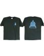 TOPS T-Shirt Blue Black Large