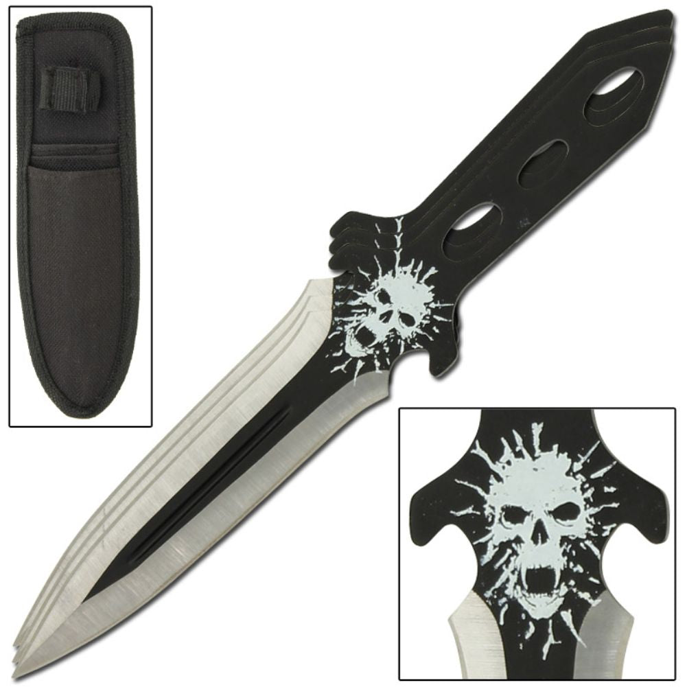 Hellraiser 3 Piece Throwing Knives