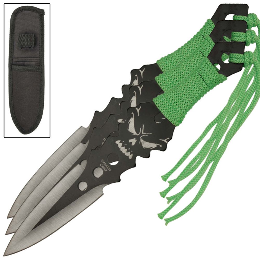 Virulence Three-Piece Throwing Knives