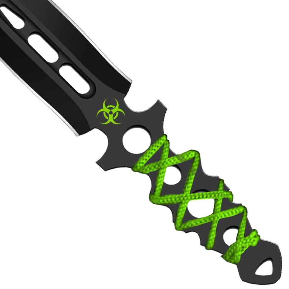 Airborne Biohazard Throwing Knife Set