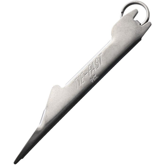 Boomerang Tool Tie-Fast Knot Tyer Silver