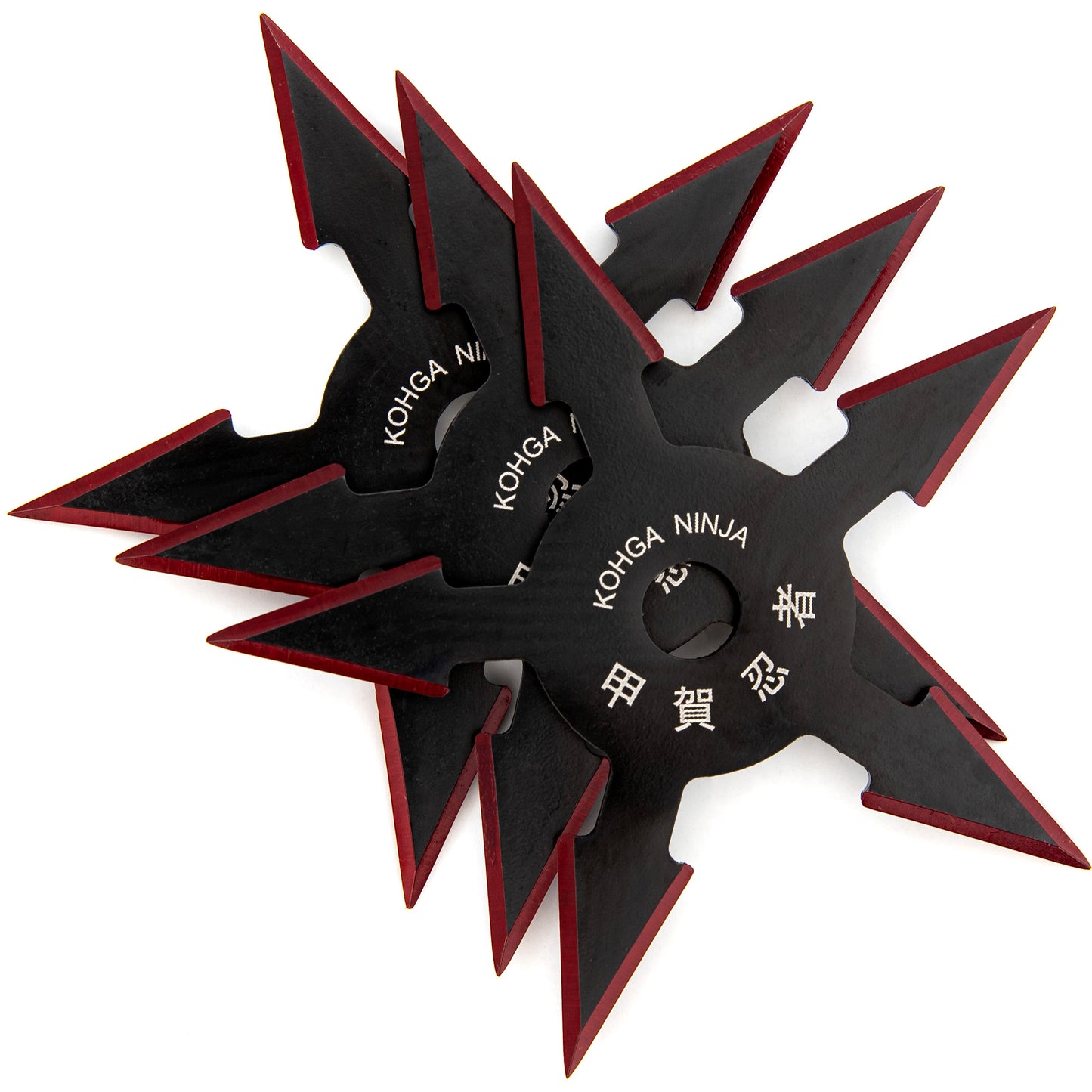 Khoga Ninja Set of 3 Sure Stick Five Point Shuriken Throwing Star | Choose Your Color