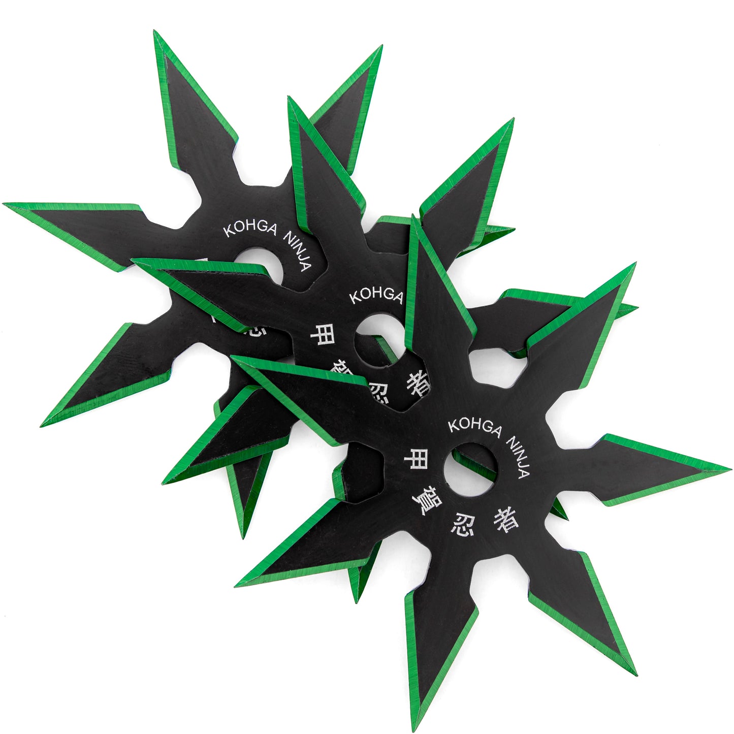 Hidden Leaf 7-Pointed Ninja Star Shuriken Set of 3