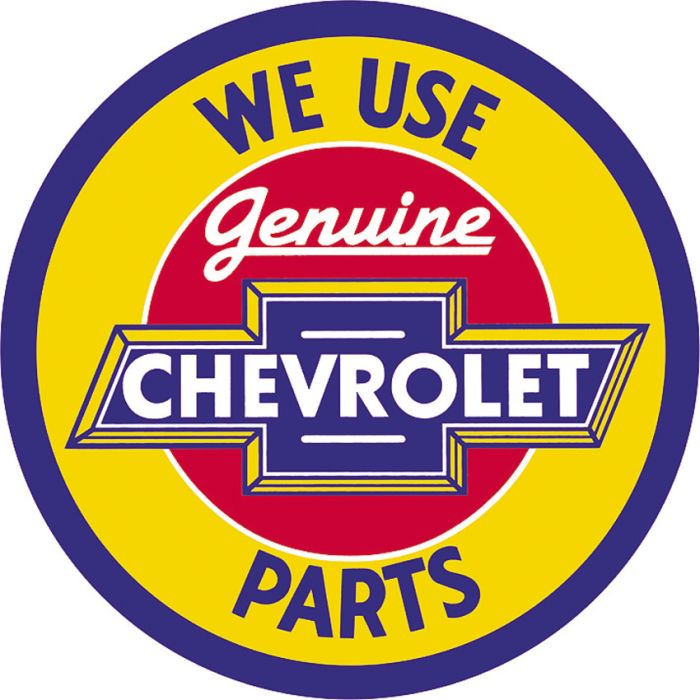 Tin Signs Chevy Genuine Parts