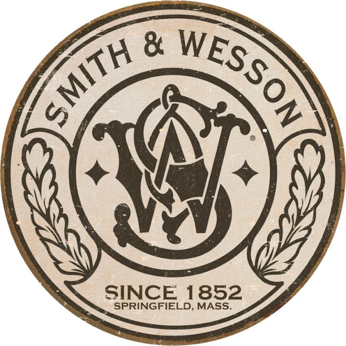 Tin Signs S&W Round Logo