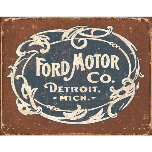 Tin Signs Ford Historic Logo