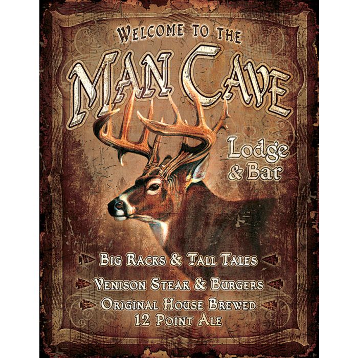 Tin Signs Man Cave Lodge