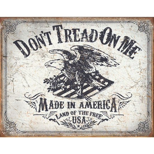 Tin Signs DTOM Land of the Free