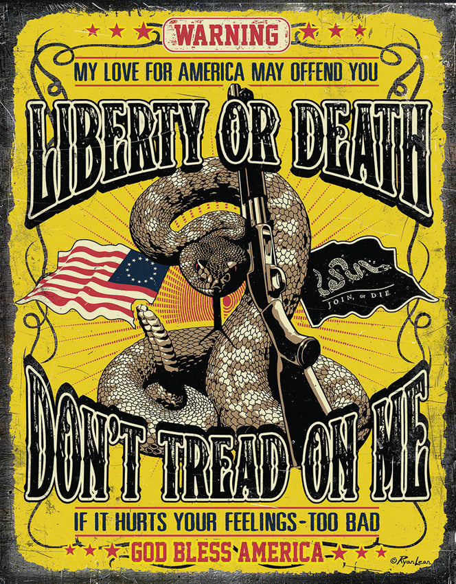 Don't Tread On Me Sign