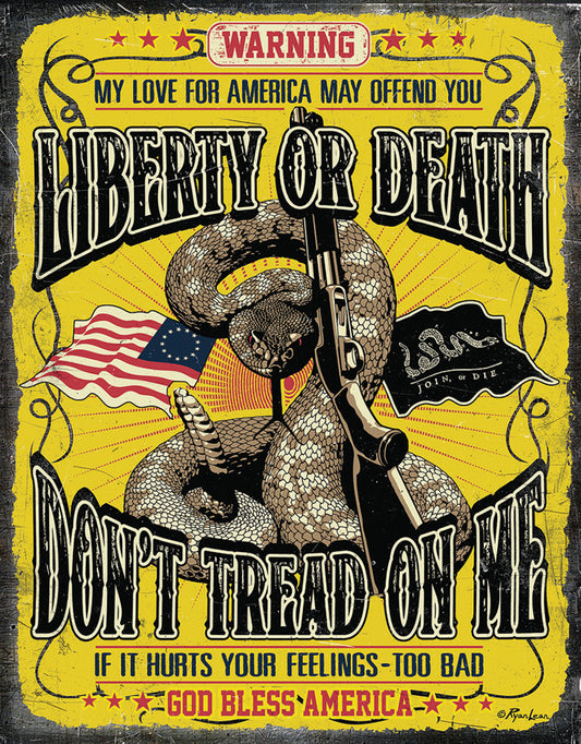 Don't Tread On Me Sign