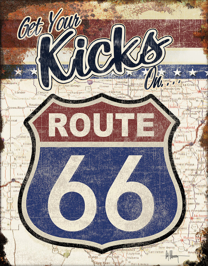 Your Kicks Route 66 Sign