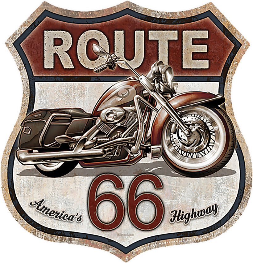 Route 66 Shield Sign