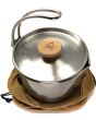 Uberleben Kessel Pot Stainless Steel