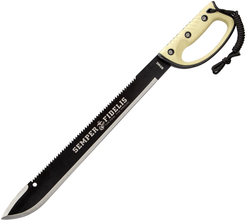 Semper Fi Sawback Machete