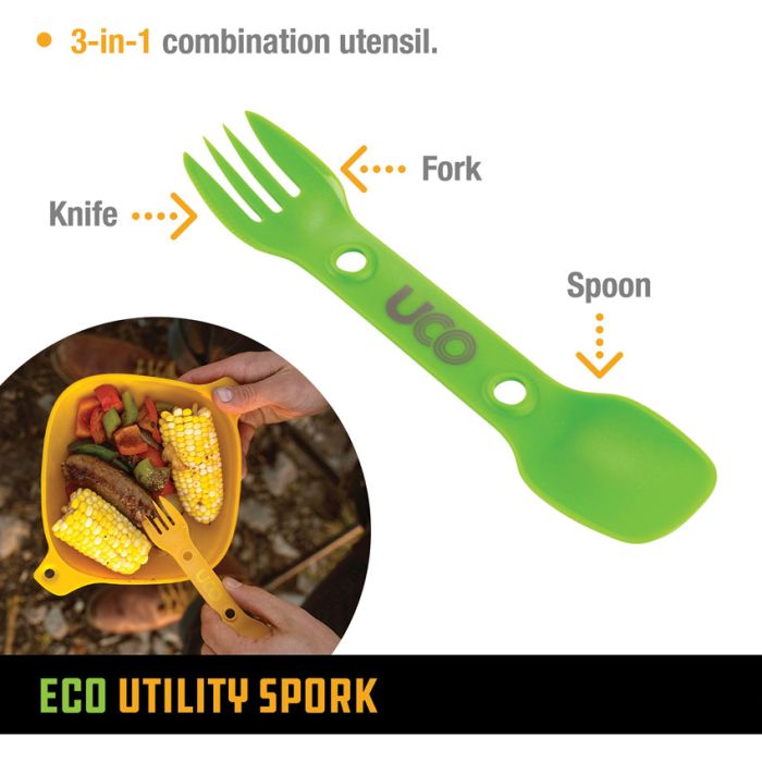 UCO Eco Utility Spork Grn/Lav