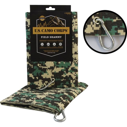 US Camo Corps Camo Field Shammy Green