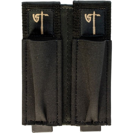 United States Tactical Double Pistol Mag Pouch Blk