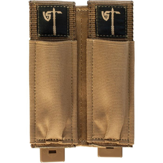 United States Tactical Double Pistol Mag Pouch Coy