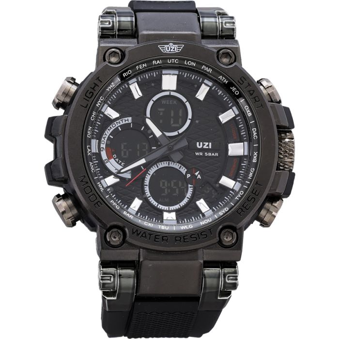 Uzi Shock Watch Black