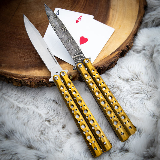 Renaissance Resurrection Butterfly Flipper Balisong Knife