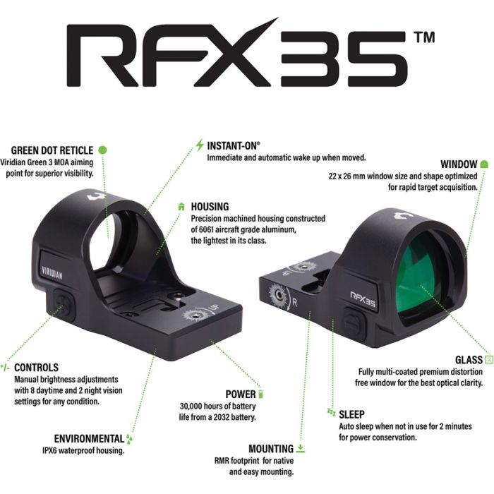 Viridian RFX-35 Green Dot