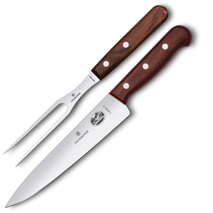 Victorinox Carving Set 2pc Wood