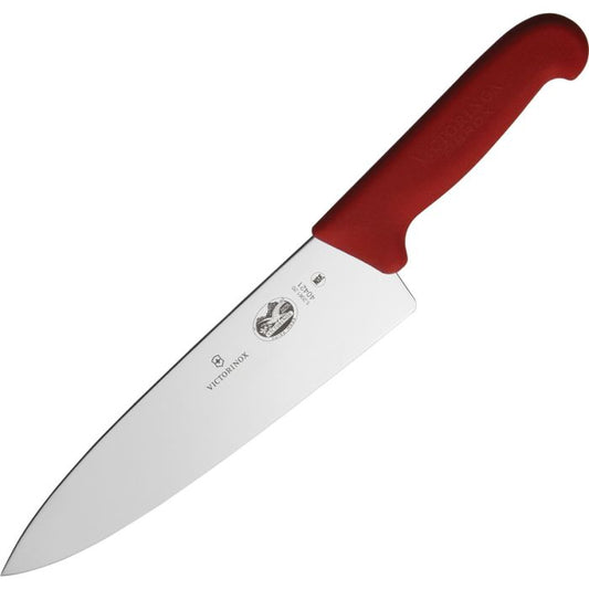 Victorinox Chefs Knife Red