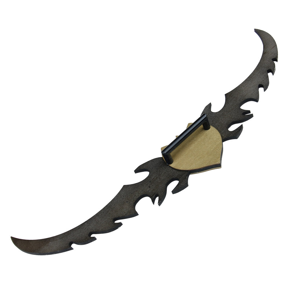 Night Elf Betrayer Twin Blade Wooden Sword