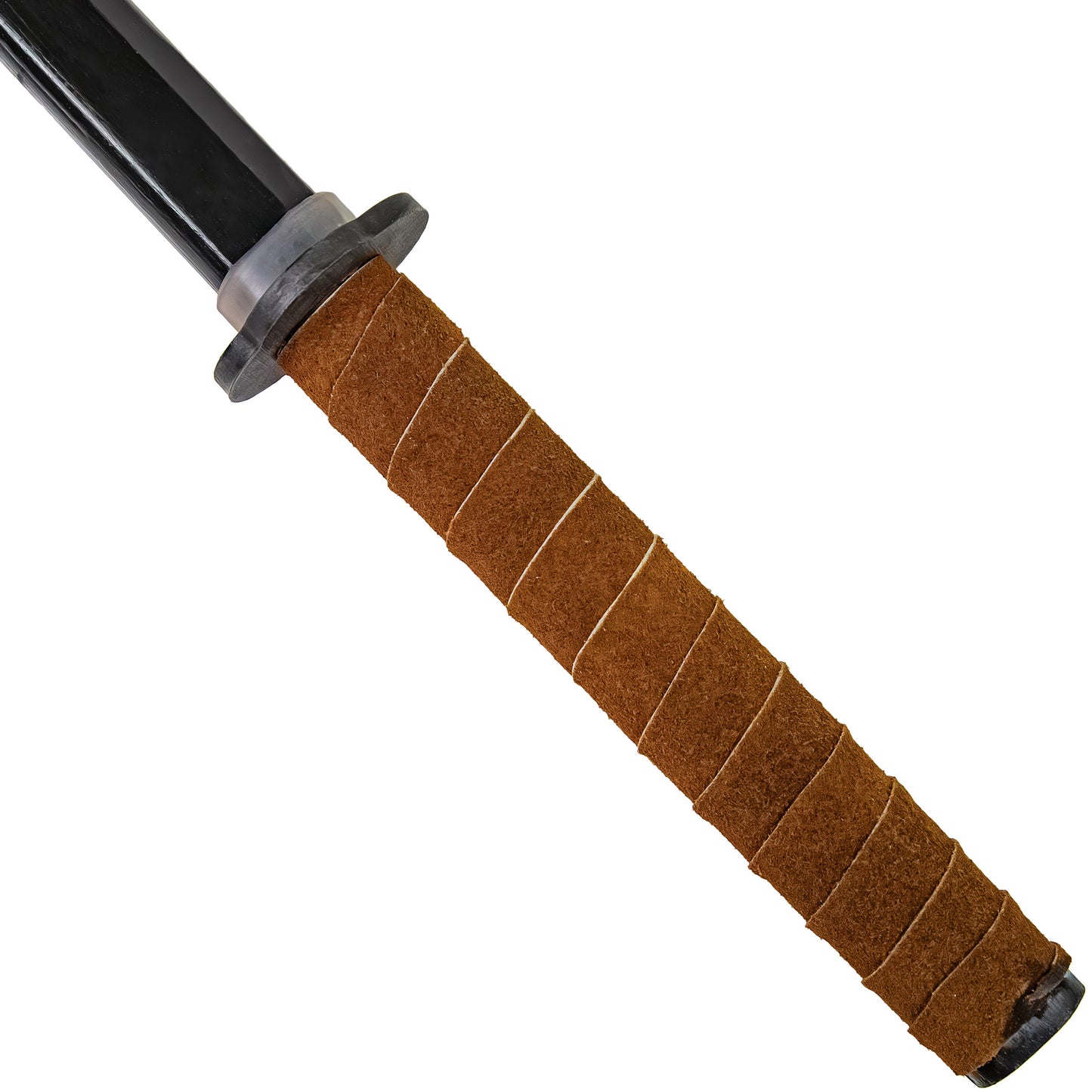 Edo Classic Sheesham Wood Full Tang Training Practice Pretend Play Bokken Katana w/ Leather Wrapped Handle & Guard