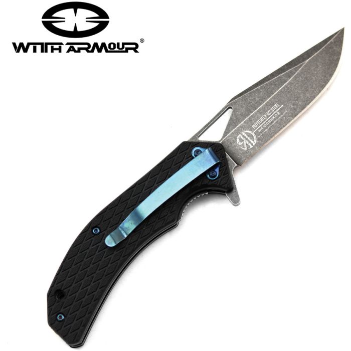 WithArmour Butterfly Linerlock Black