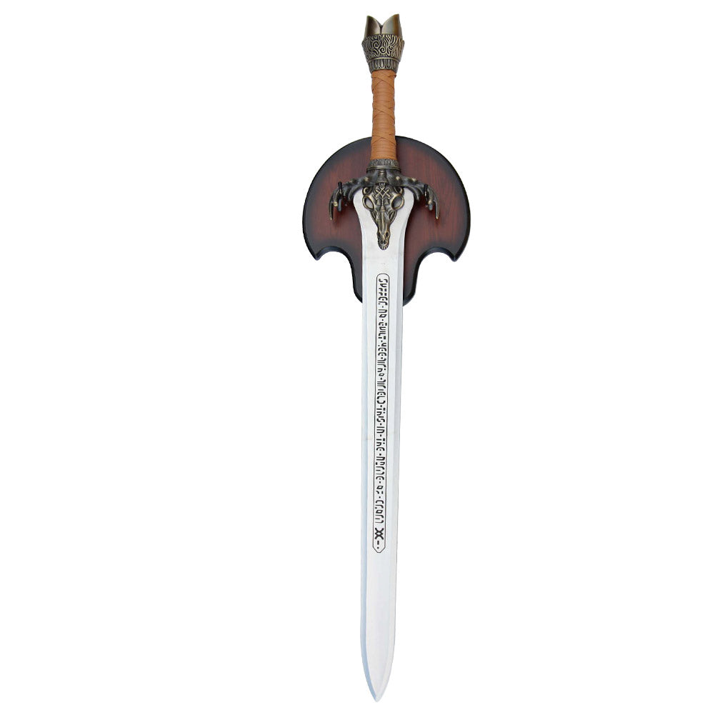 Barbarian Father's Medieval Rams Head Sword