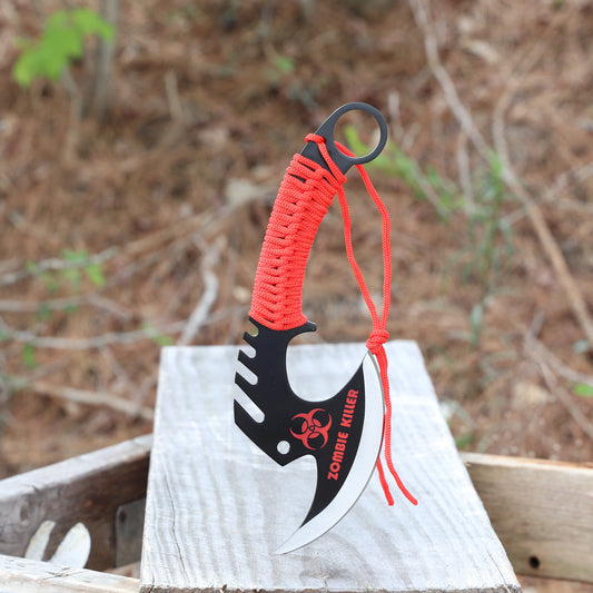 Zed Skullsplitter Throwing Axe - Red