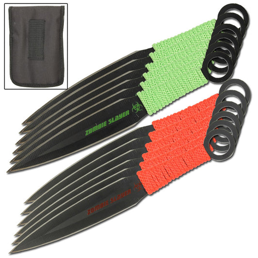 Deadly Dozen Throwing Knives Set