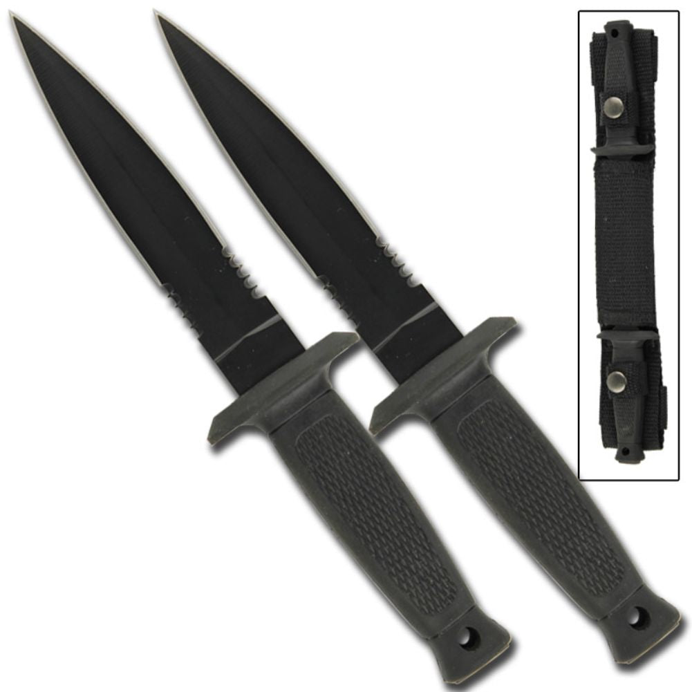 Double Take Special Agent  Boot Knife Set