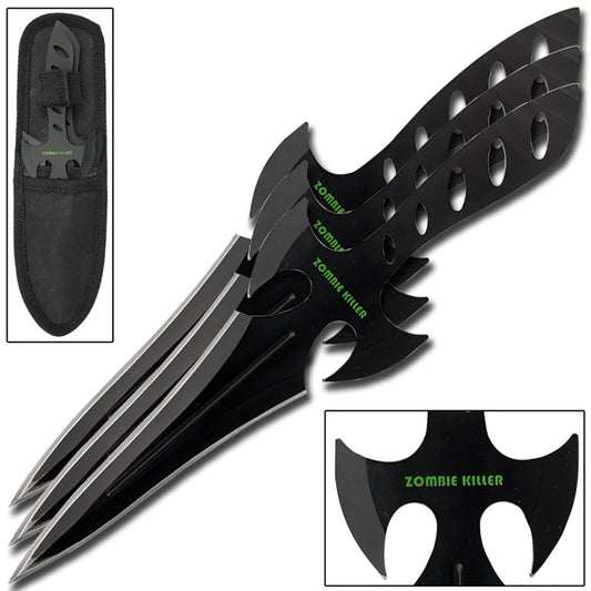 Vicious Killer 3 Piece Throwing Knife Set