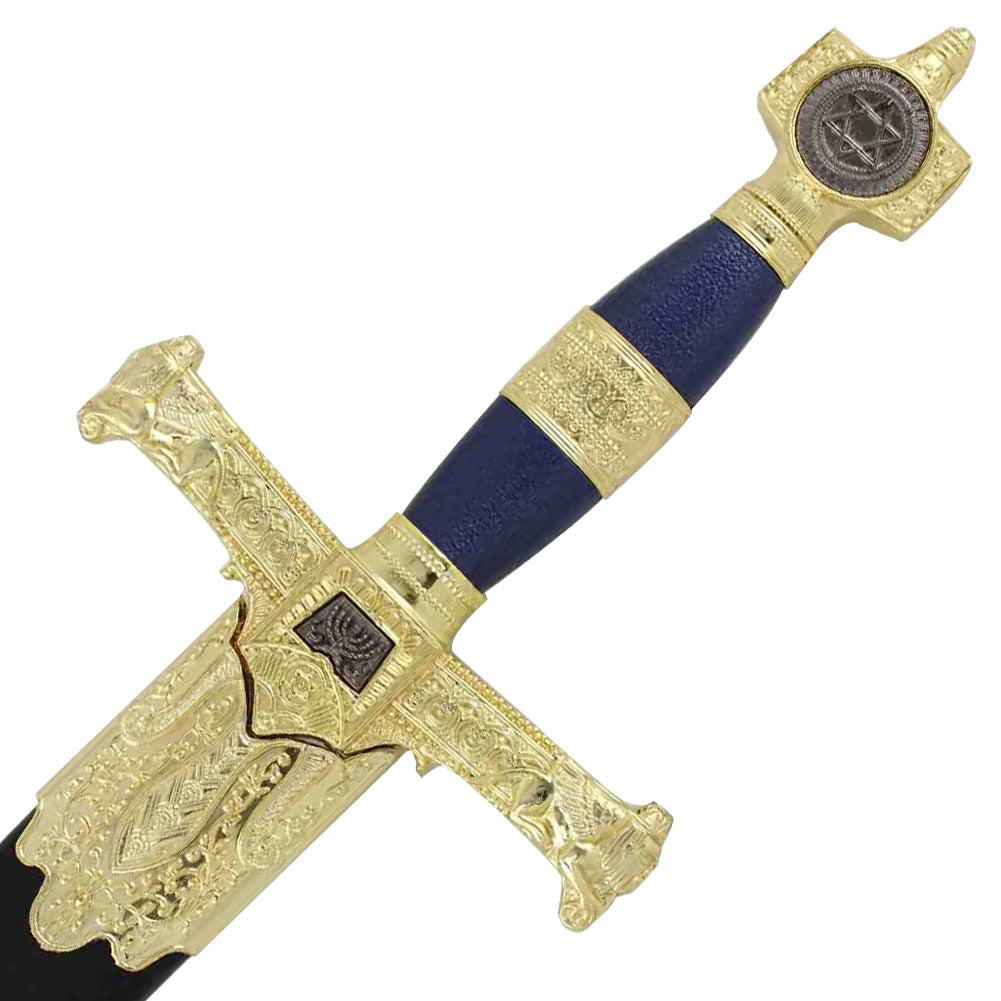 King Solomon Medieval Crusader Replica Longsword - Blue