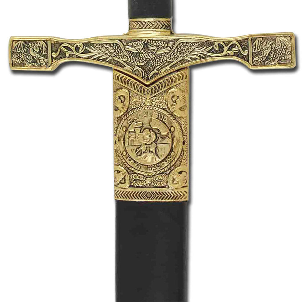 King Arthur Excalibur Replica Longsword Gold