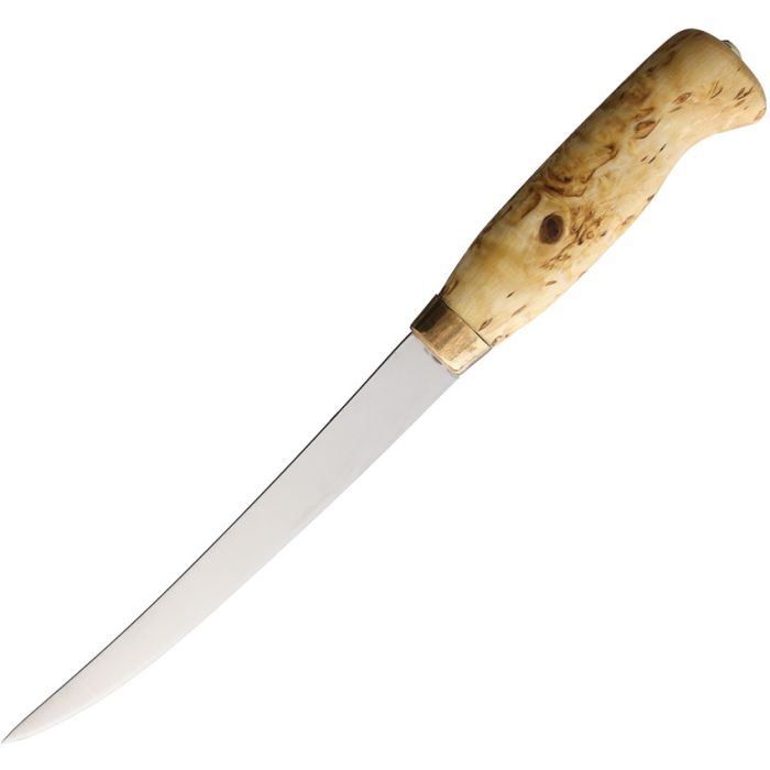 Wood Jewel Fillet Knife Curly Birch