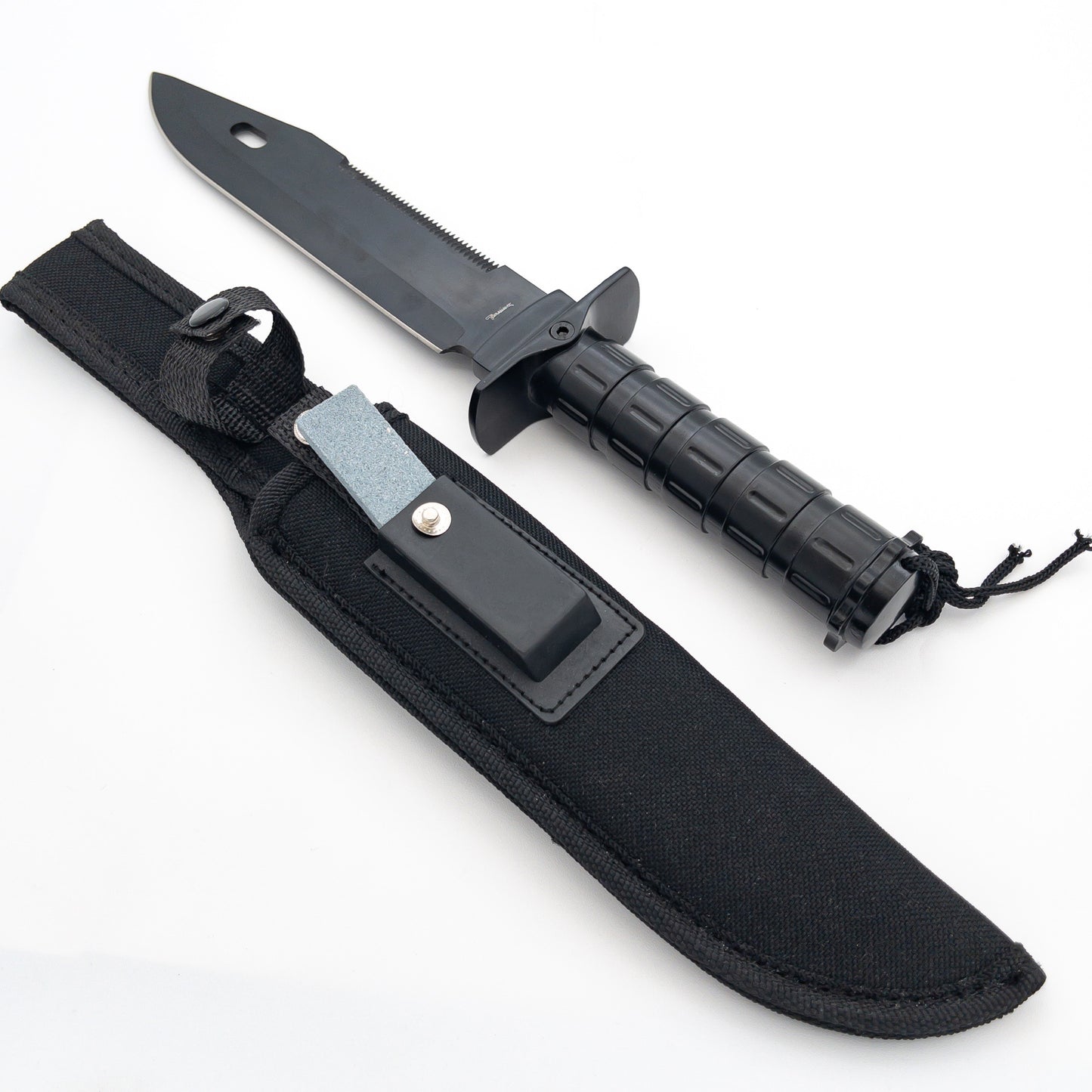 Happily Lost Survival Compartment Knife with Heavy Duty Sheath