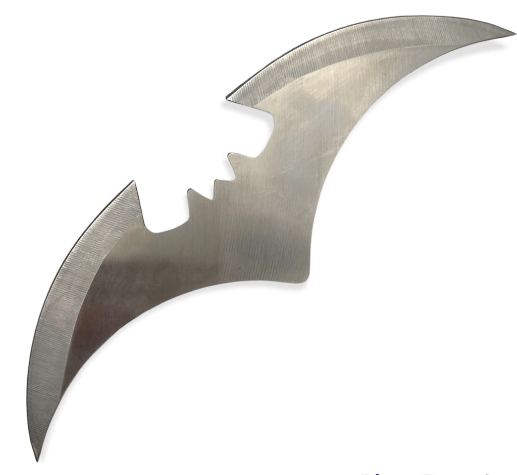 Three Piece Bat Throwing Blades - Silver