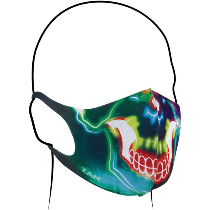 Zan Headgear Face Mask Two Pack Skull