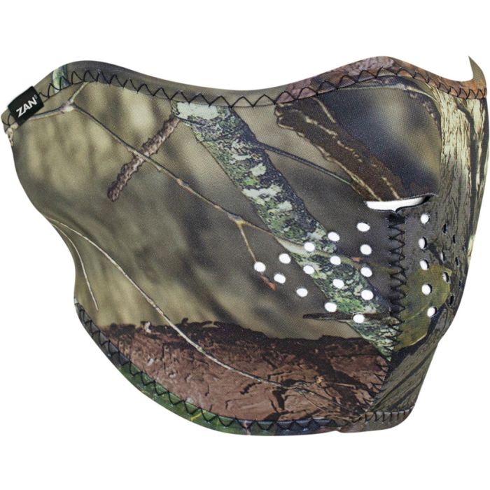 Zan Headgear Half Face Mask Mossy Oak