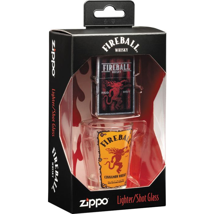 Zippo Fireball Shot Glass Set