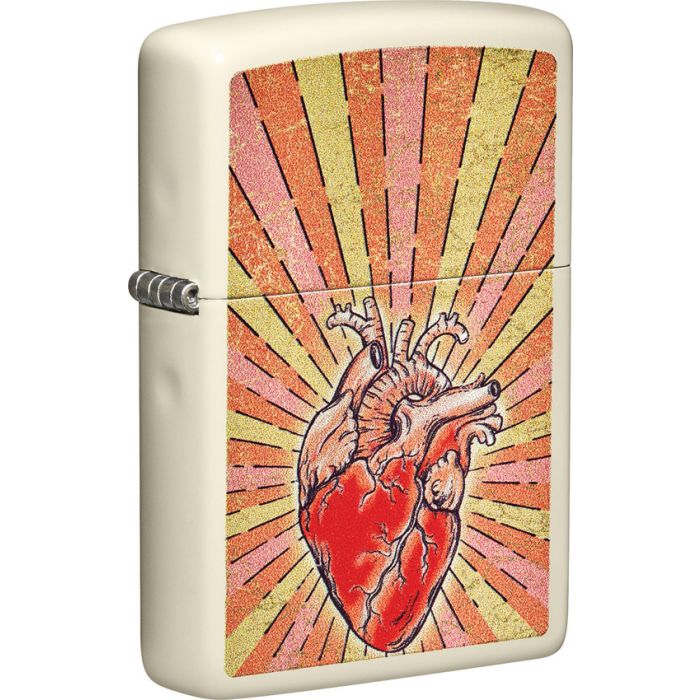 Zippo Heart Design Lighter