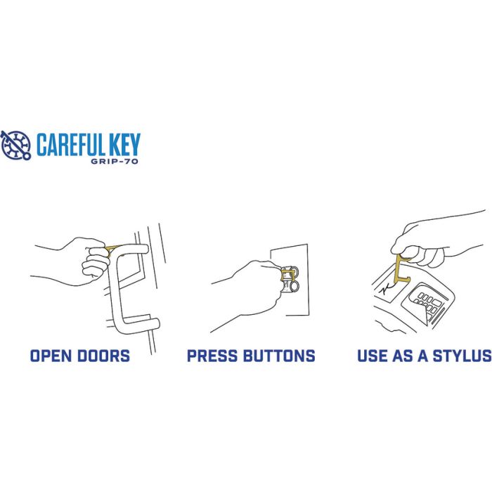 Zootility Careful Key Grip-70