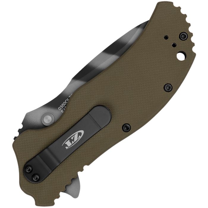 Zero Tolerance Linerlock A/O OD Green Magna C