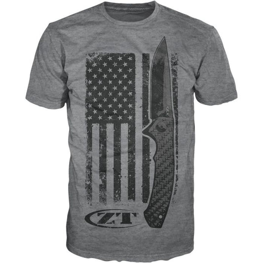 Zero Tolerance American Flag T-Shirt Medium